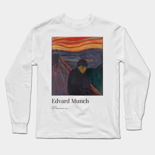 Edvard Munch - Exhibition Art Poster - Despair - Munchmuseet Long Sleeve T-Shirt